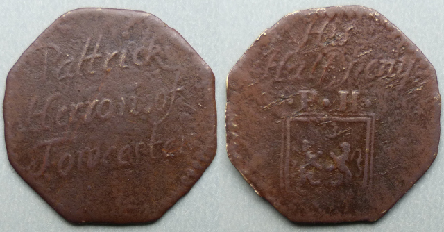 Towcester, Pattricke Herron halfpenny